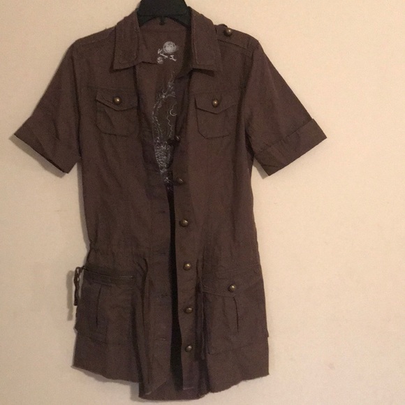 Vintage Soul Button Down Dress - Picture 1 of 9